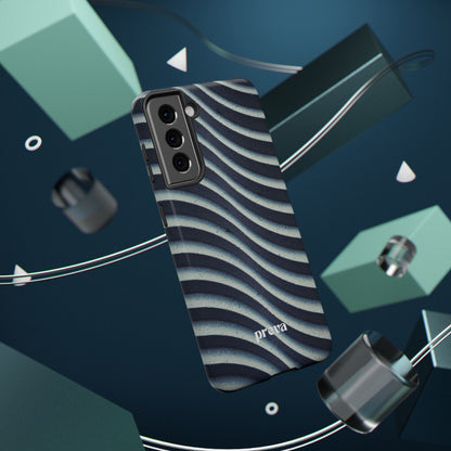 Navy Waves Phone Case