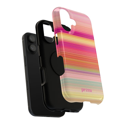 Pastel Stripe Rays Phone Case