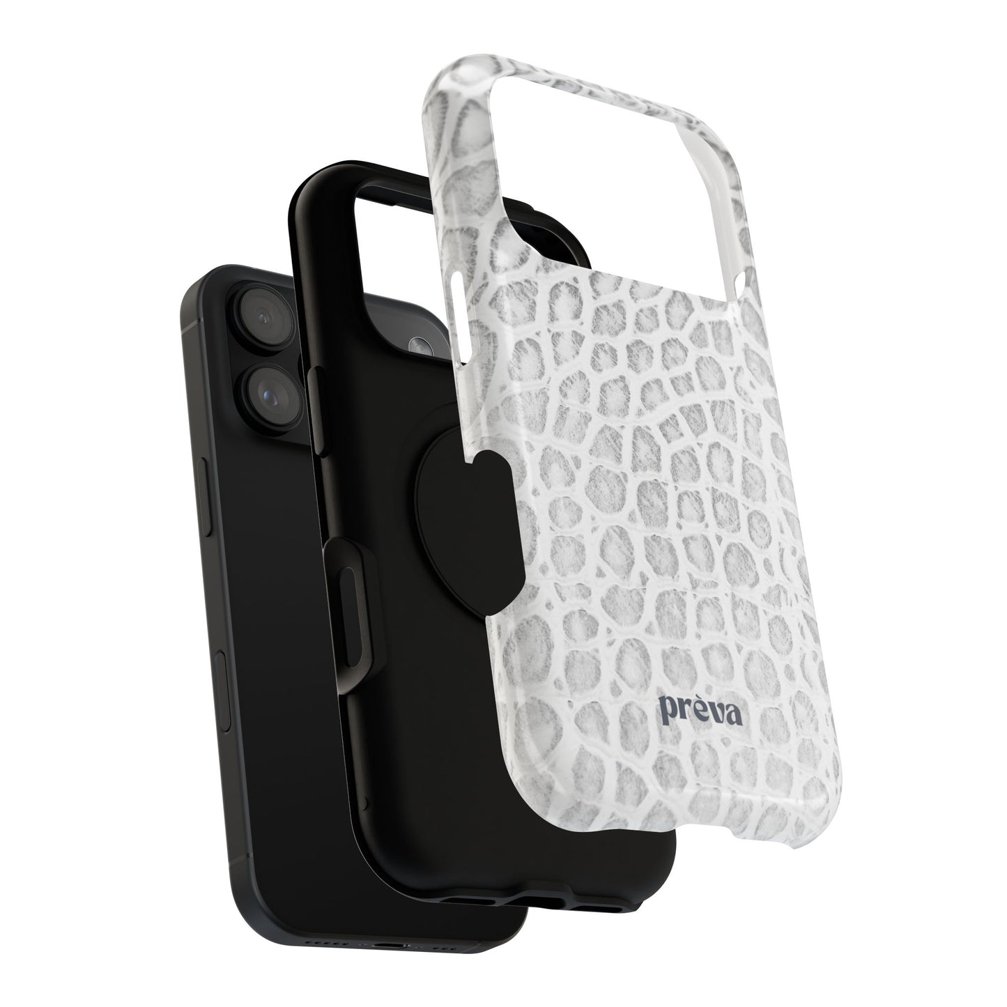 White Snake Phone Case