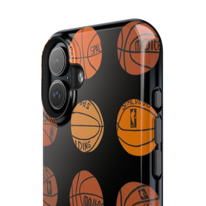 Black Basketball Phone Case