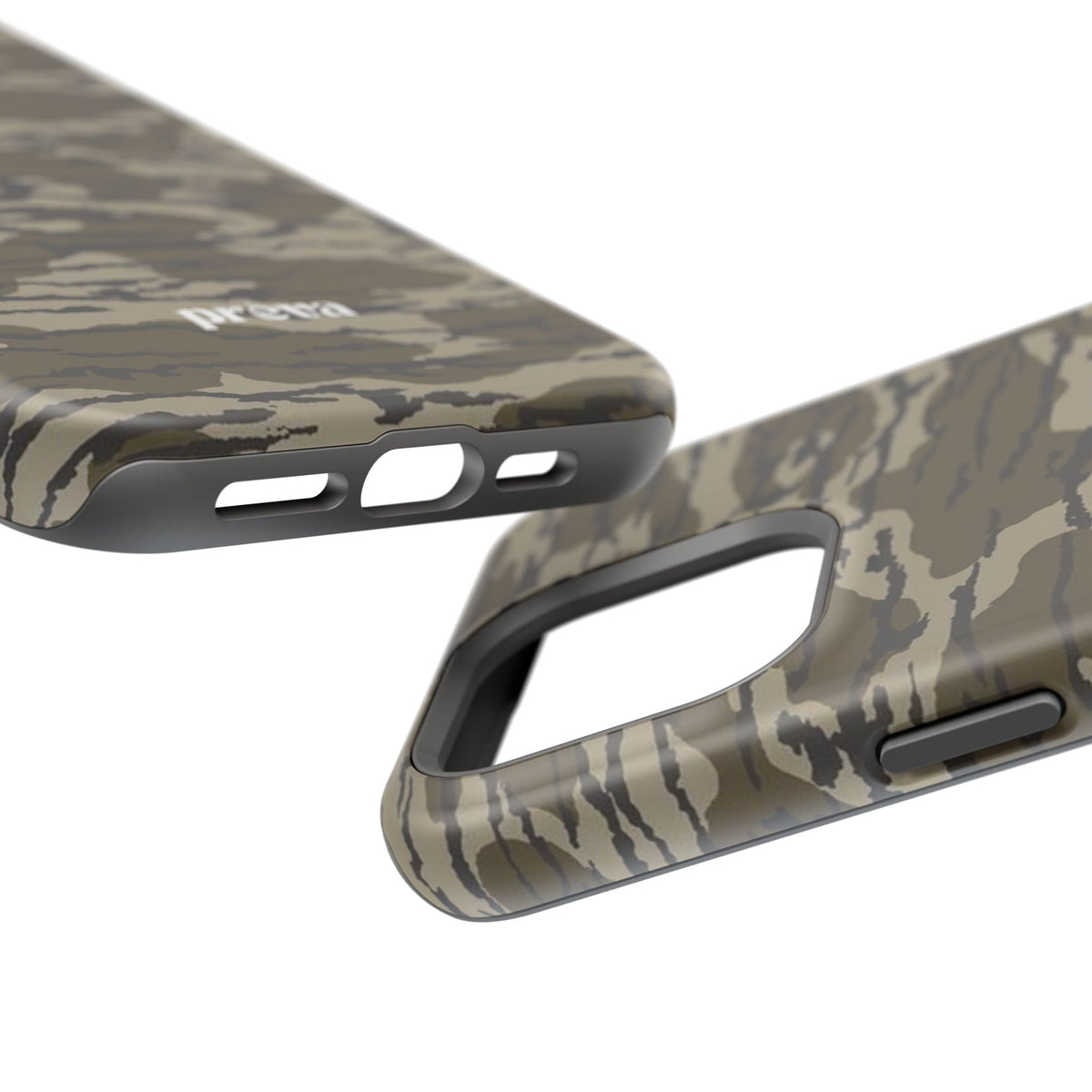 Camo Impact-Resistant Phone Case — Military Green Rugged Protection