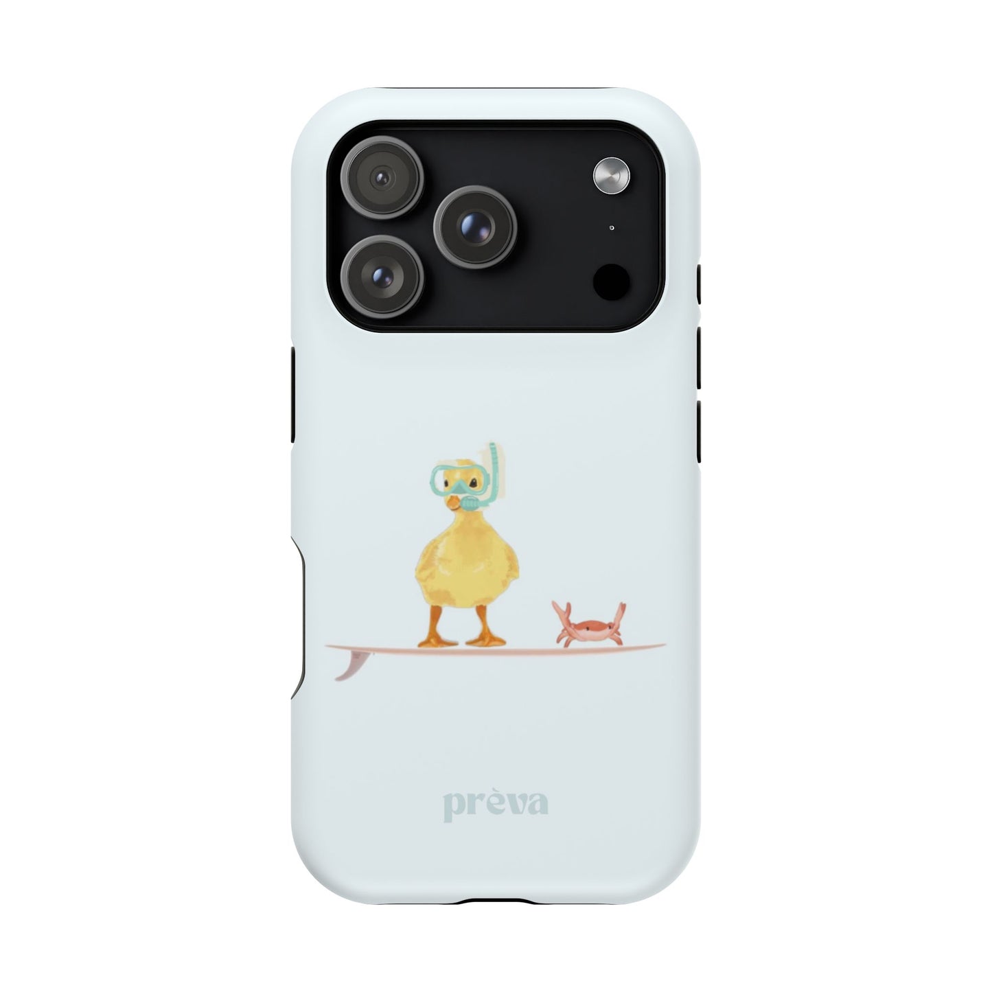 Scuba Duck Stripes Phone Case