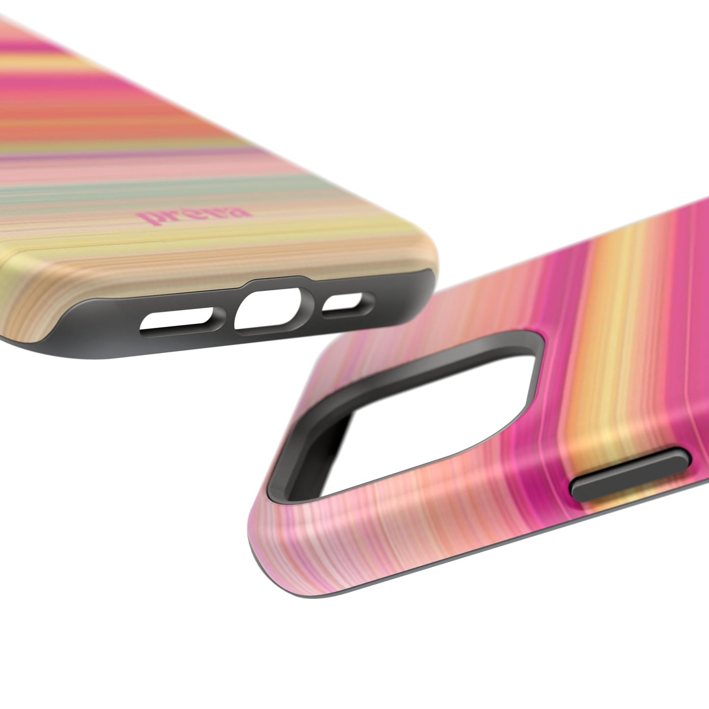 Pastel Stripe Rays Phone Case