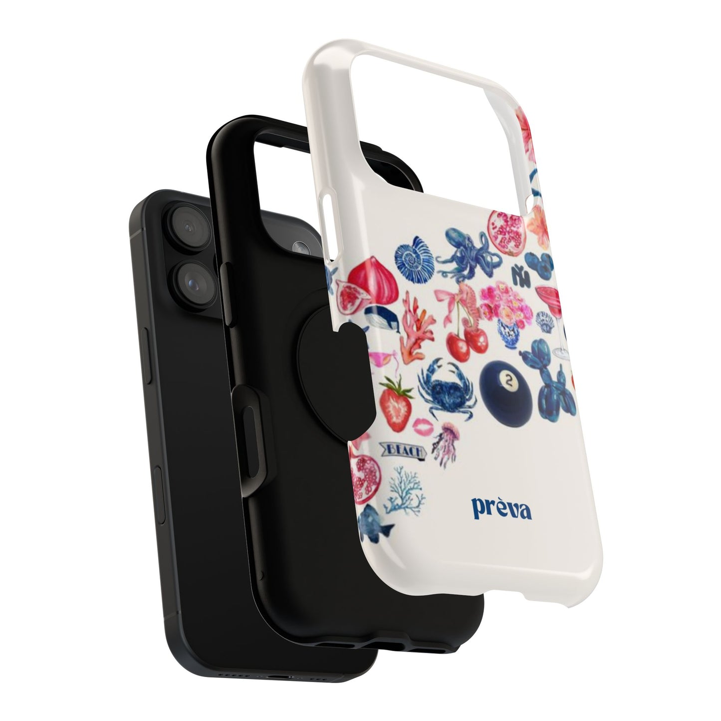 Collage Wave Phone Case