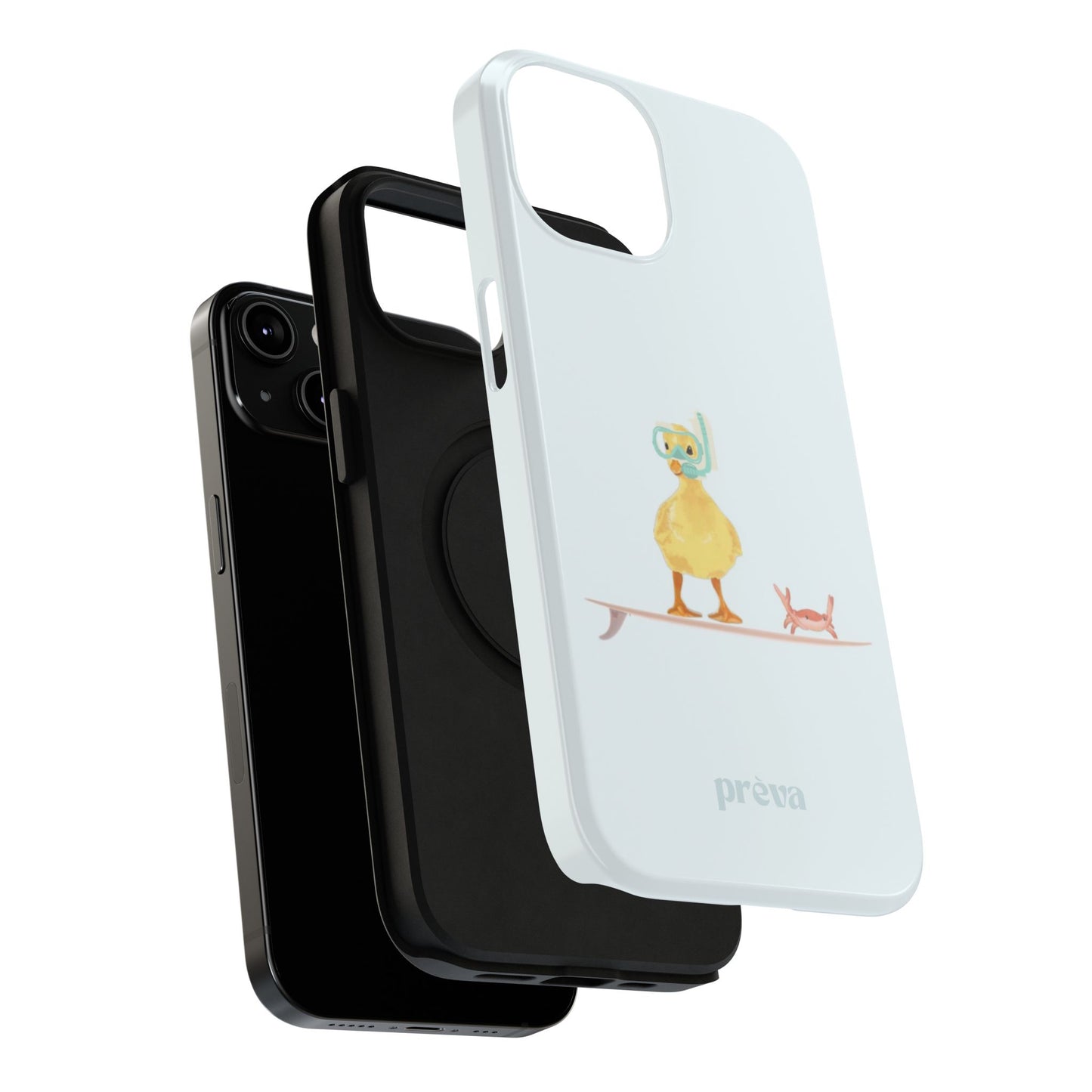 Scuba Duck Stripes Phone Case