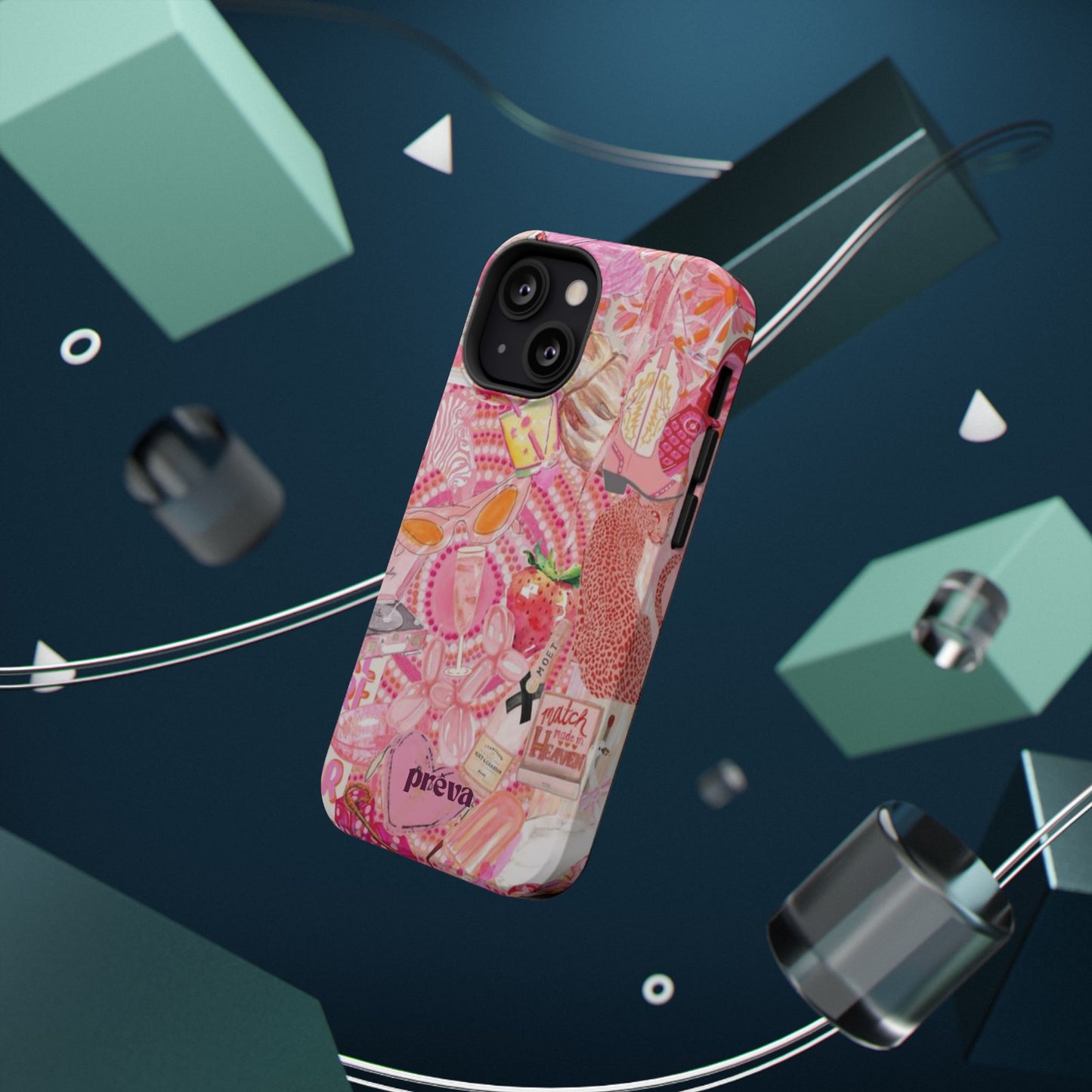 Pink Collage Phone Case