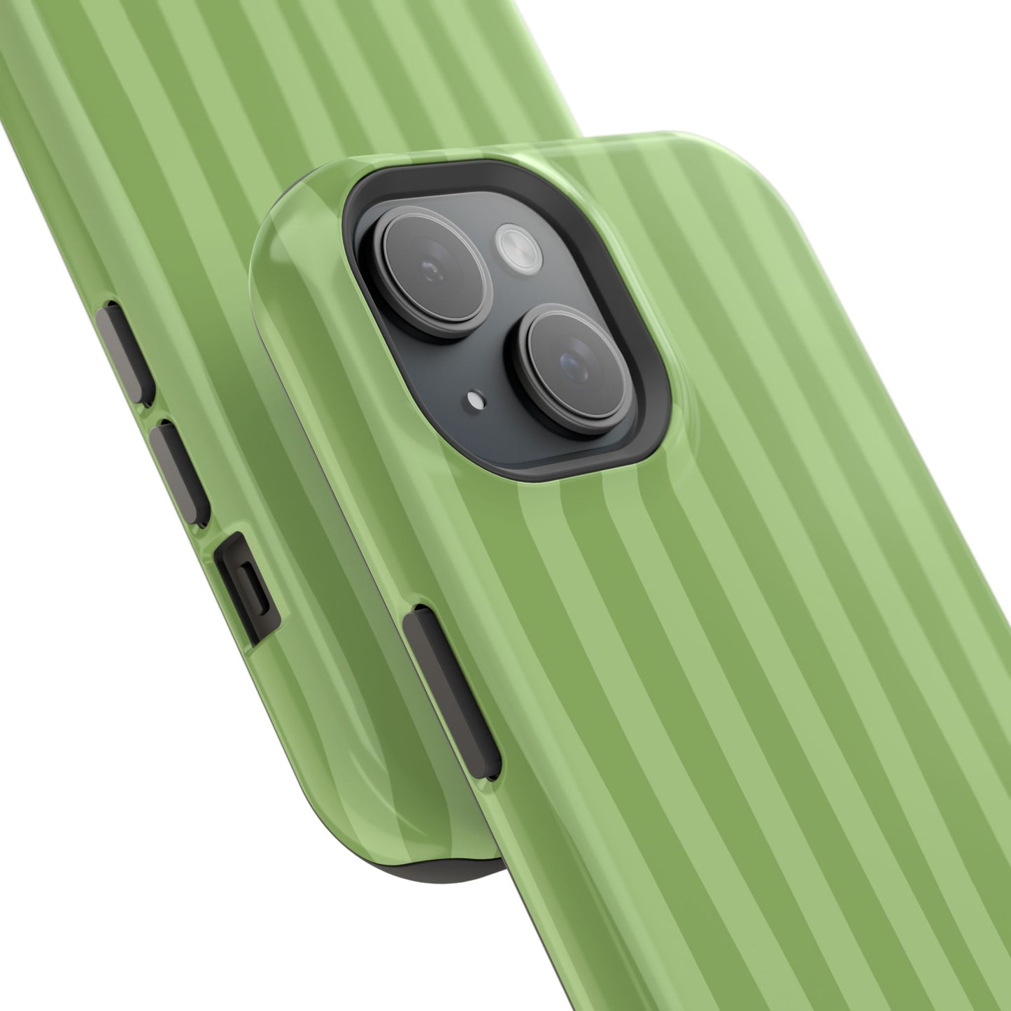 Light Green Stripes Phone Case