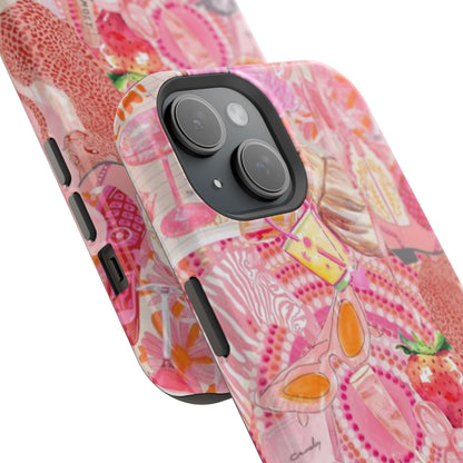 Pink Collage Phone Case