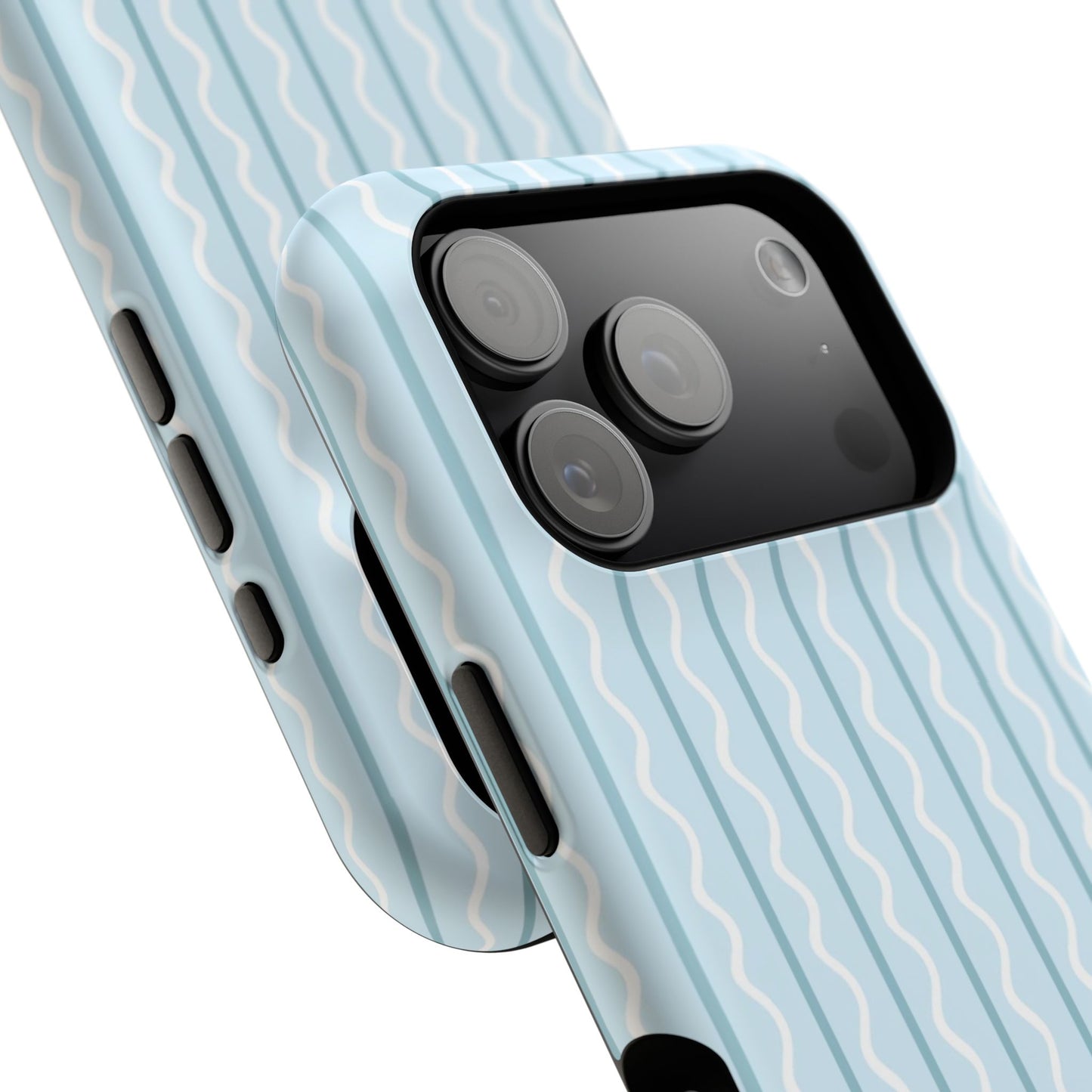 Blue Island Stripes Phone Case