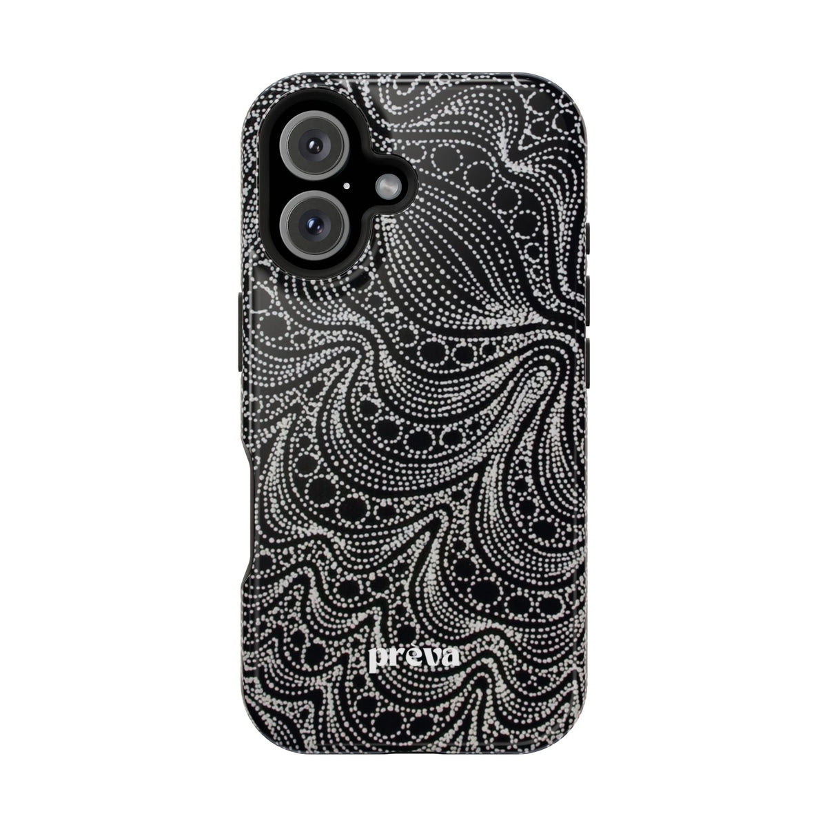 Abstract Midnight Lace Phone Case