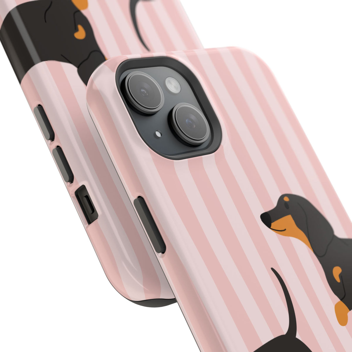 Dachshund Pink Stripes