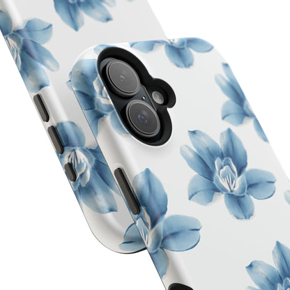 Blue Flowers Phone Case
