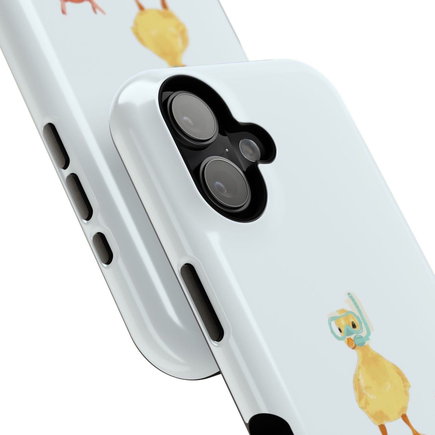 Scuba Duck Stripes Phone Case