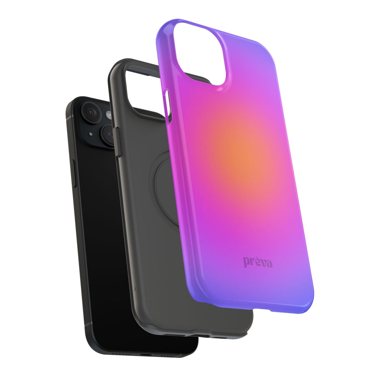 Purple Aura Phone Case