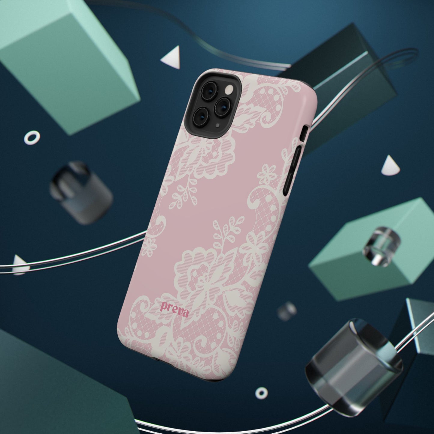 Pink Lace x Rylee Phone Case