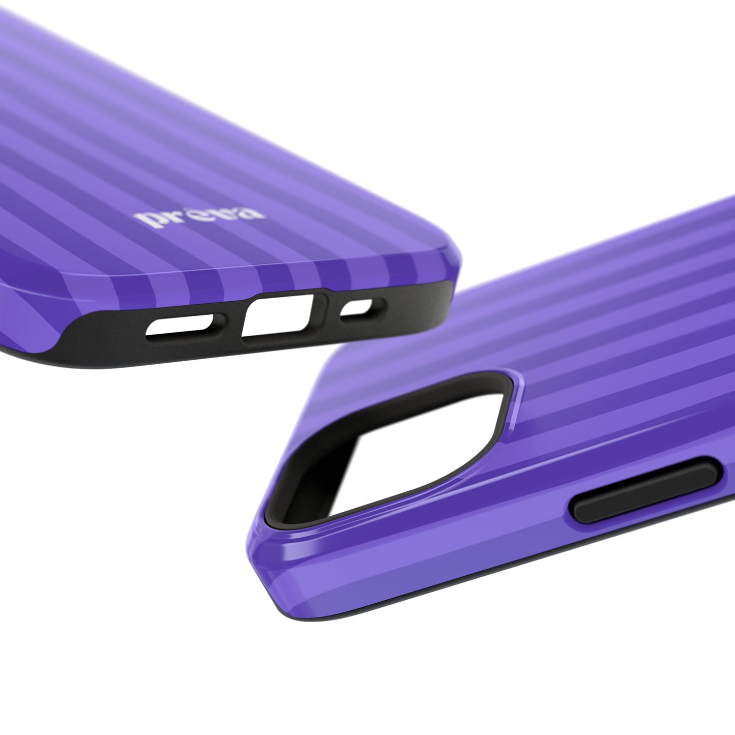Dark Purple Stripes Phone Case