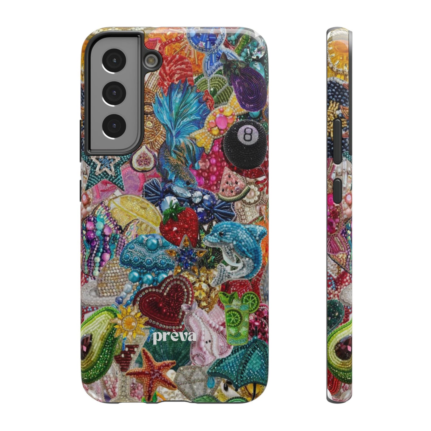 Colorful Rhinestone Phone Case