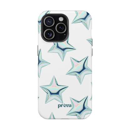White Starburst Phone Case