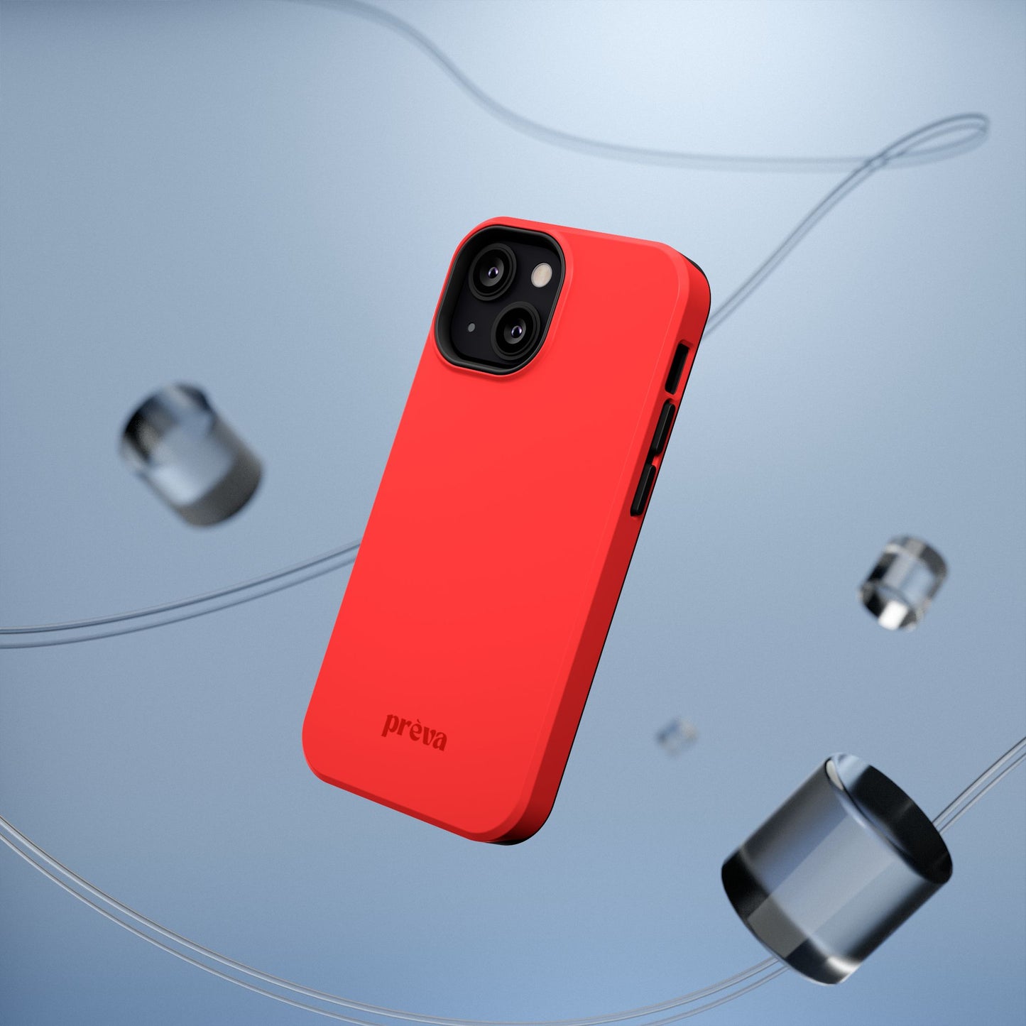 Neon Red Phone Case