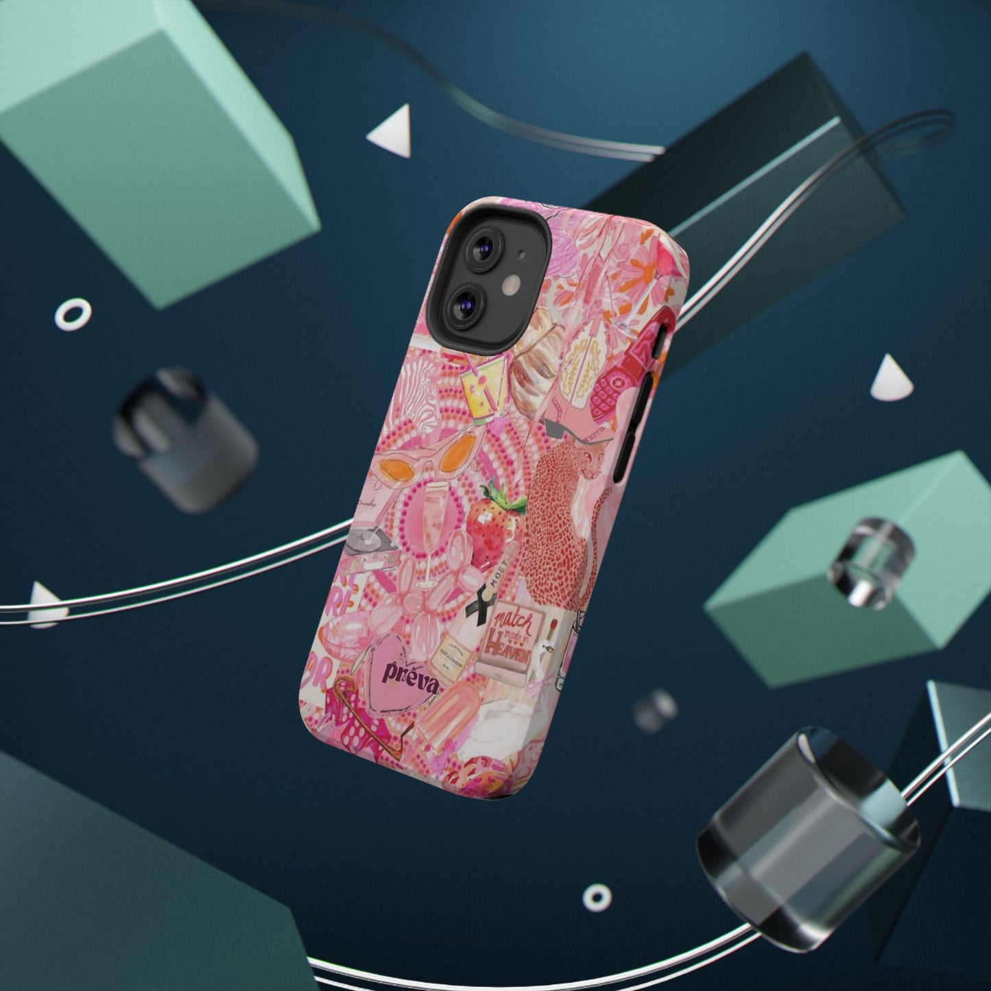 Pink Collage Phone Case