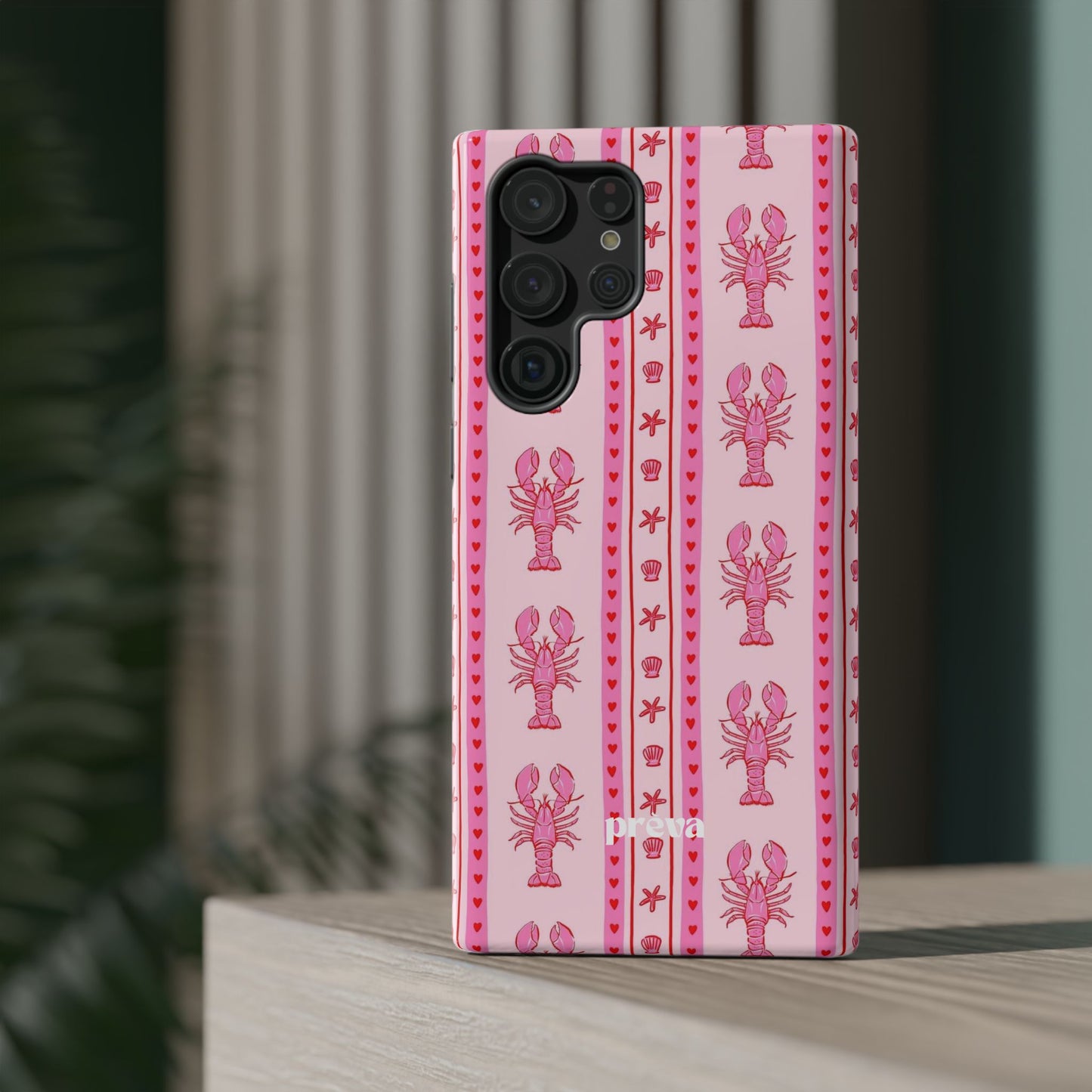 Pink Lobster Phone Case