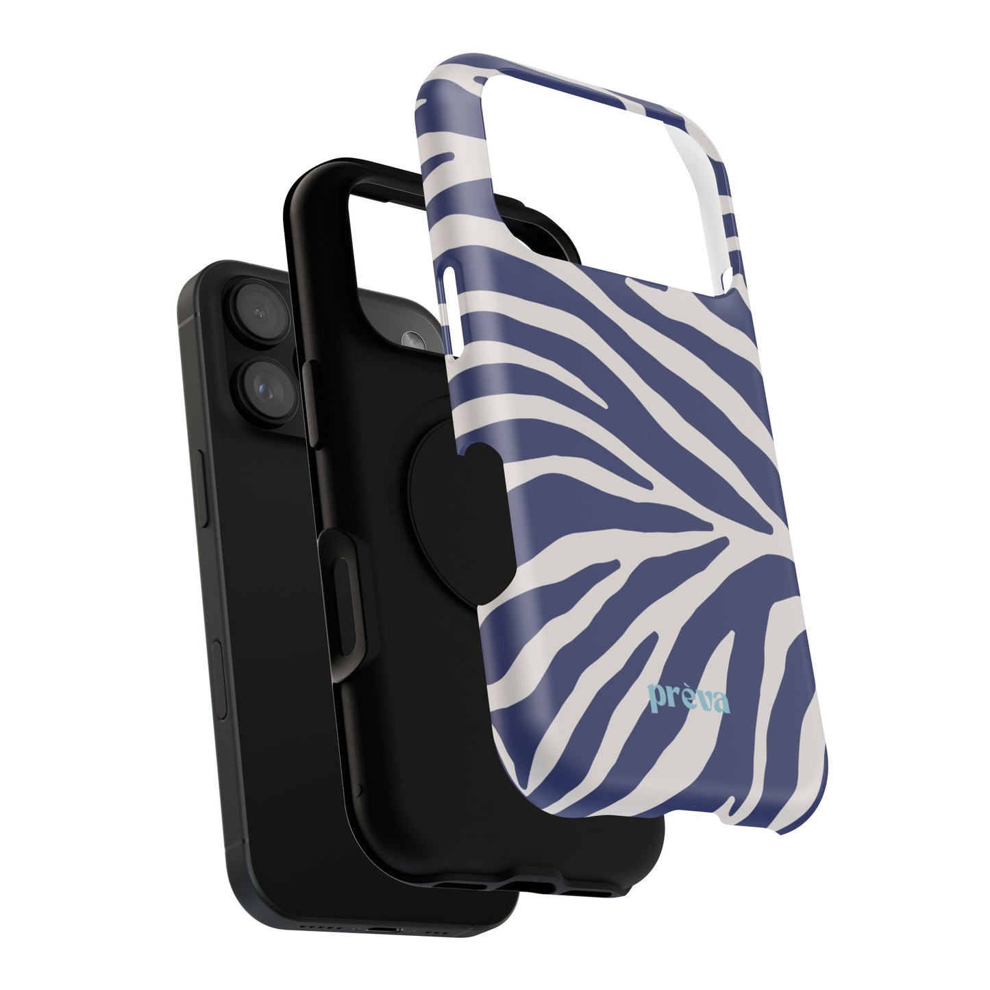 Blue Zebra Phone Case