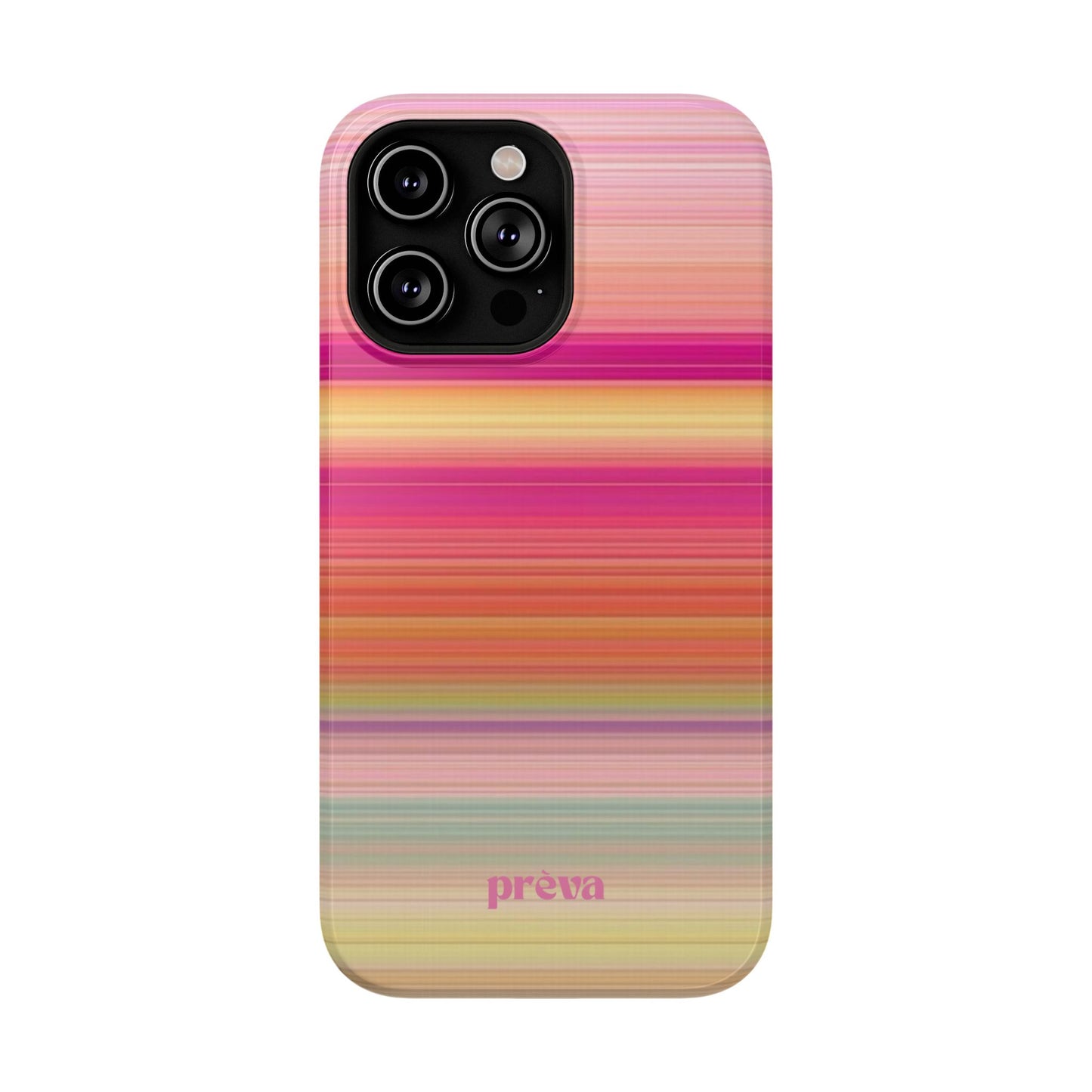 Pastel Stripe Rays Phone Case