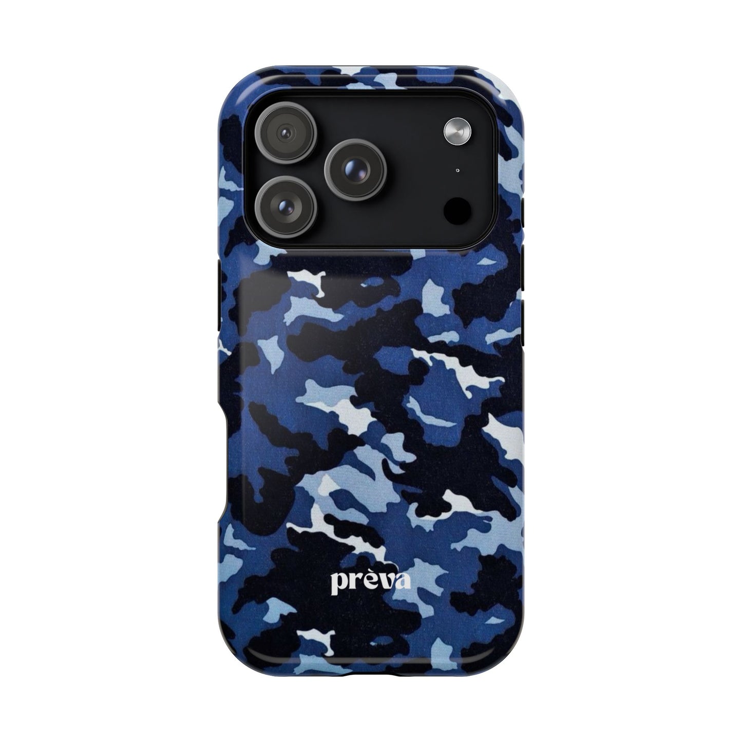 Blue Camo Phone Case