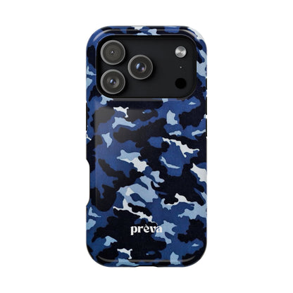 Blue Camo Phone Case