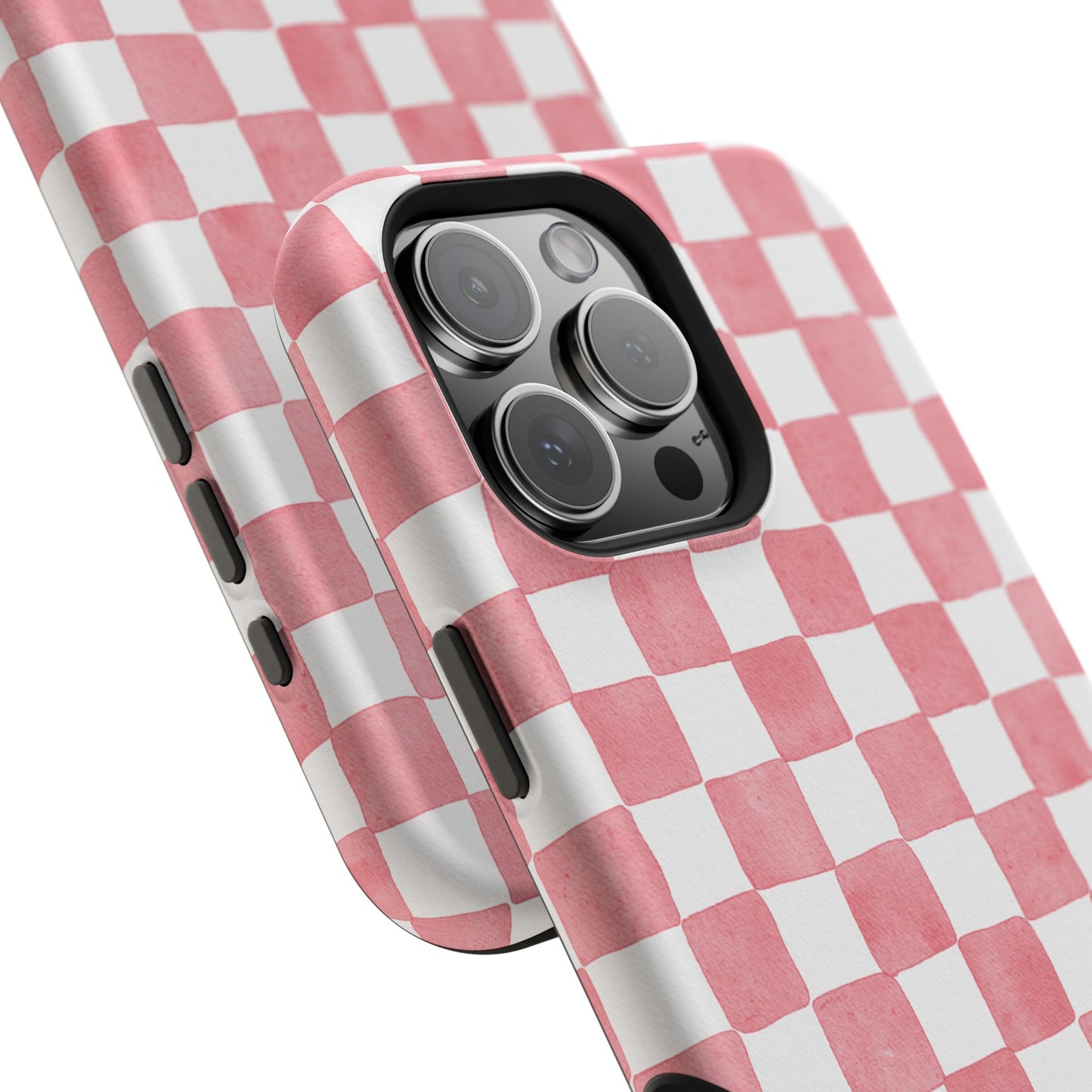 Pink Checkers Phone Case