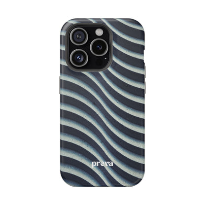 Navy Waves Phone Case