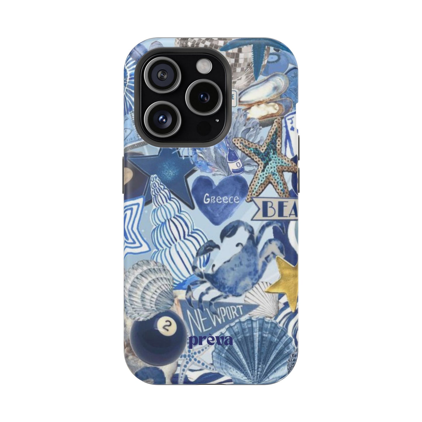 Coastal Collage Phone Case