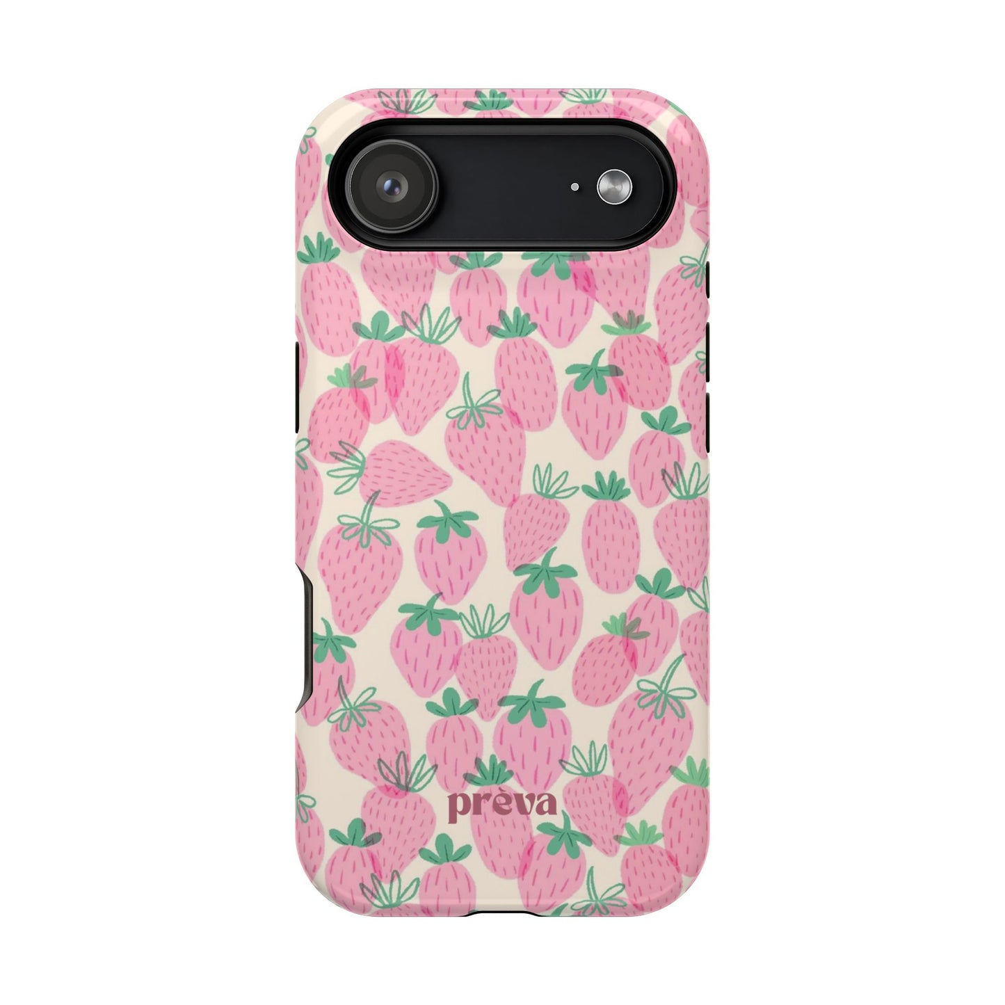 Pink Strawberry Phone Case