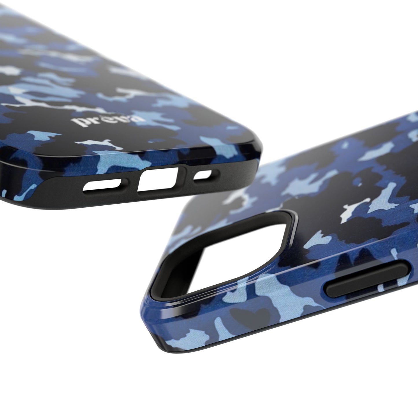 Blue Camo Phone Case