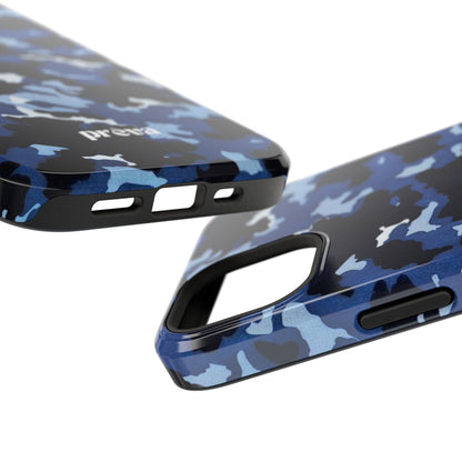 Blue Camo Phone Case