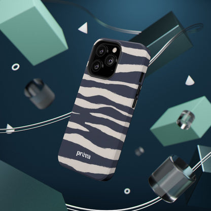 Navy & Cream Zebra Phone Case