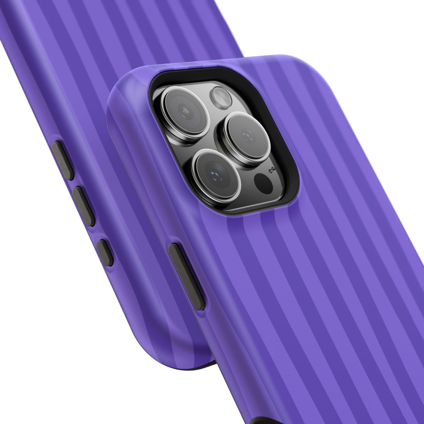 Dark Purple Stripes Phone Case