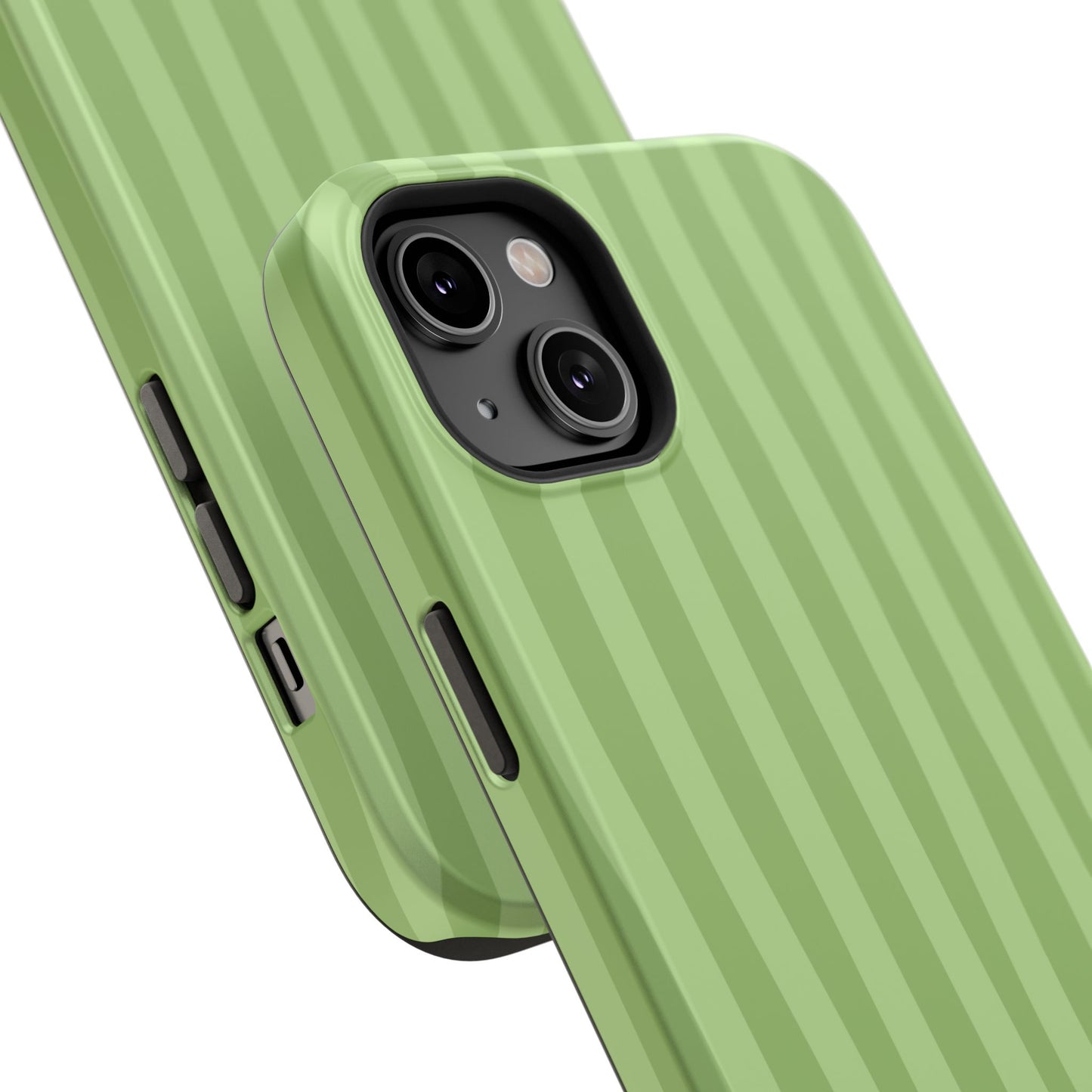 Light Green Stripes Phone Case