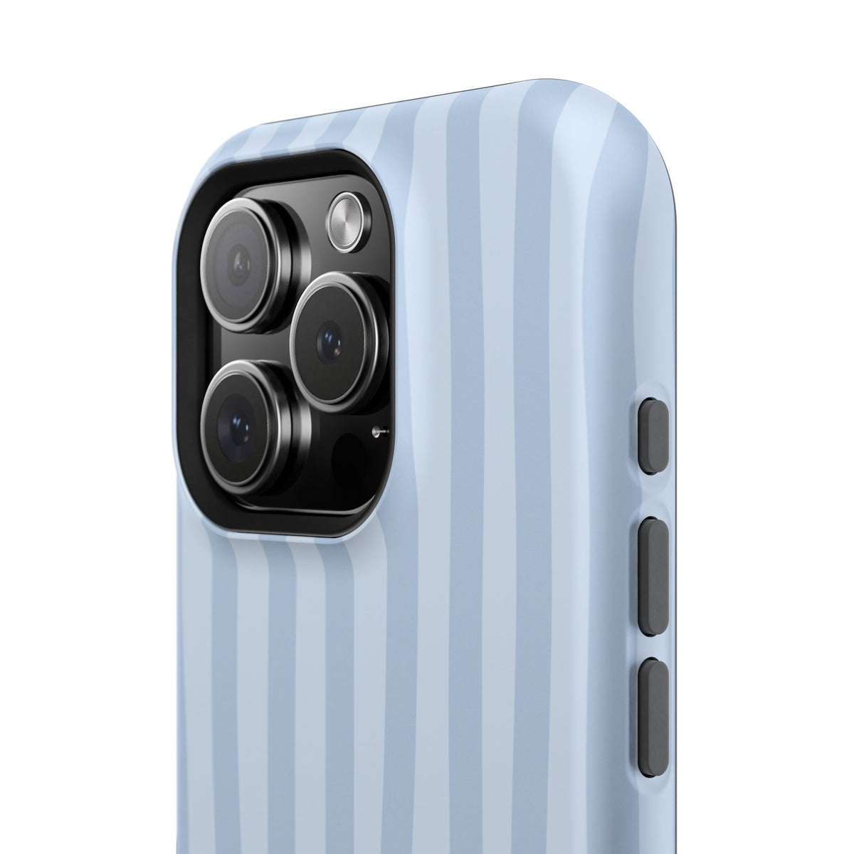 Pastel Blue Stripes Phone Case