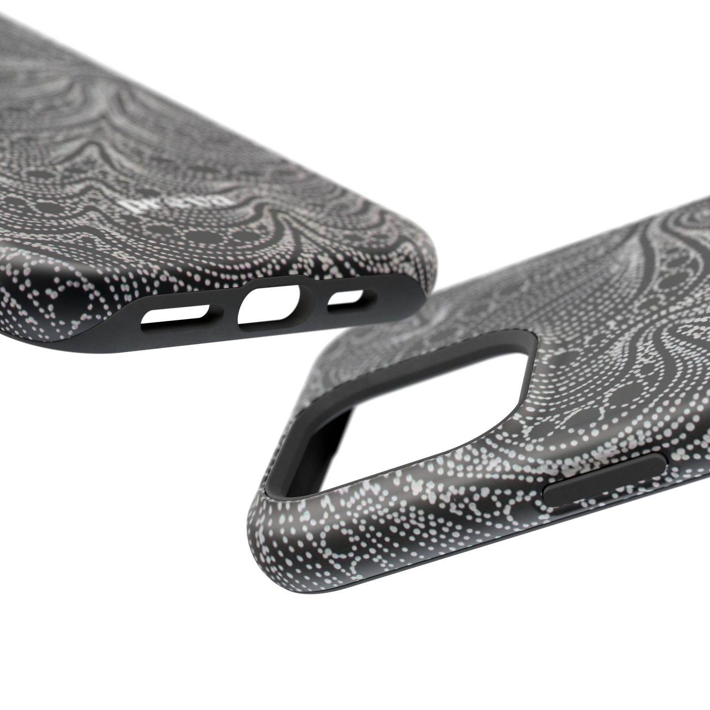 Abstract Midnight Lace Phone Case