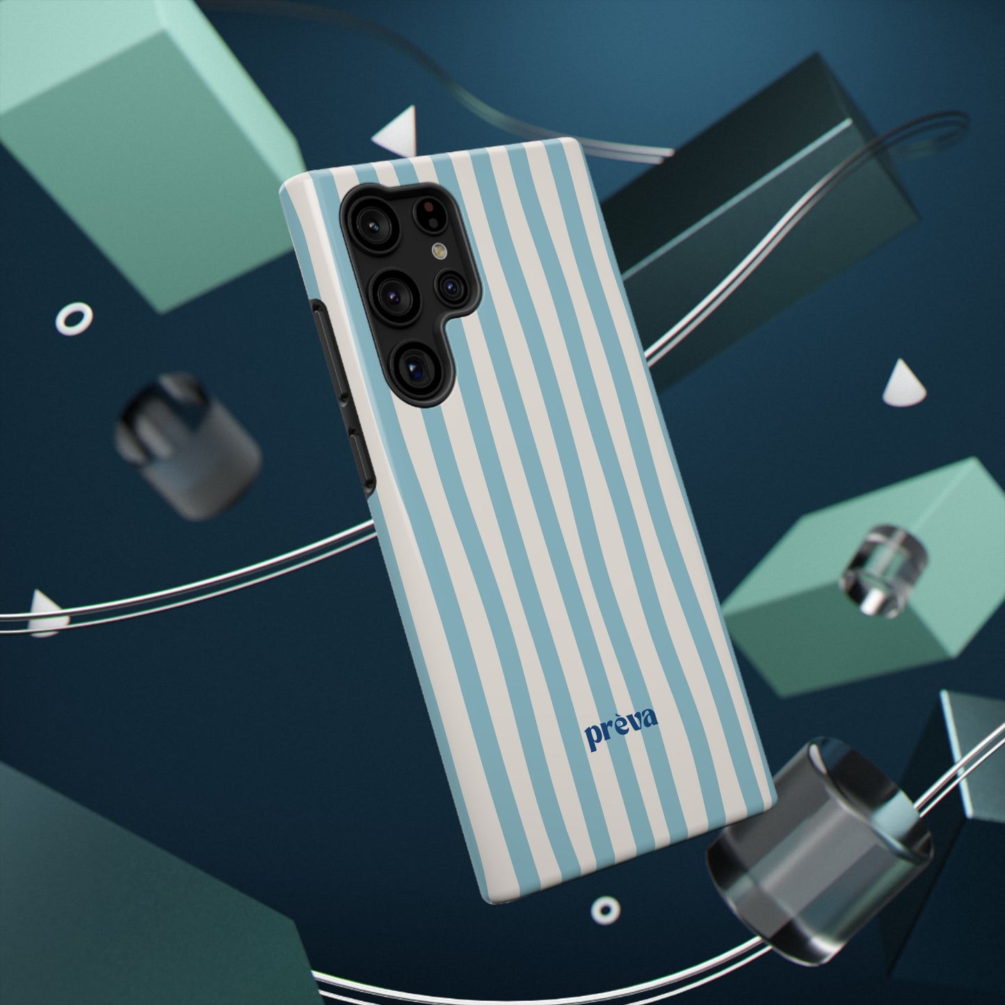 Striped Blue Phone Case