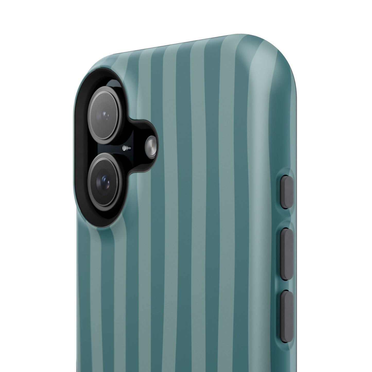 Striped Teal Phone Case