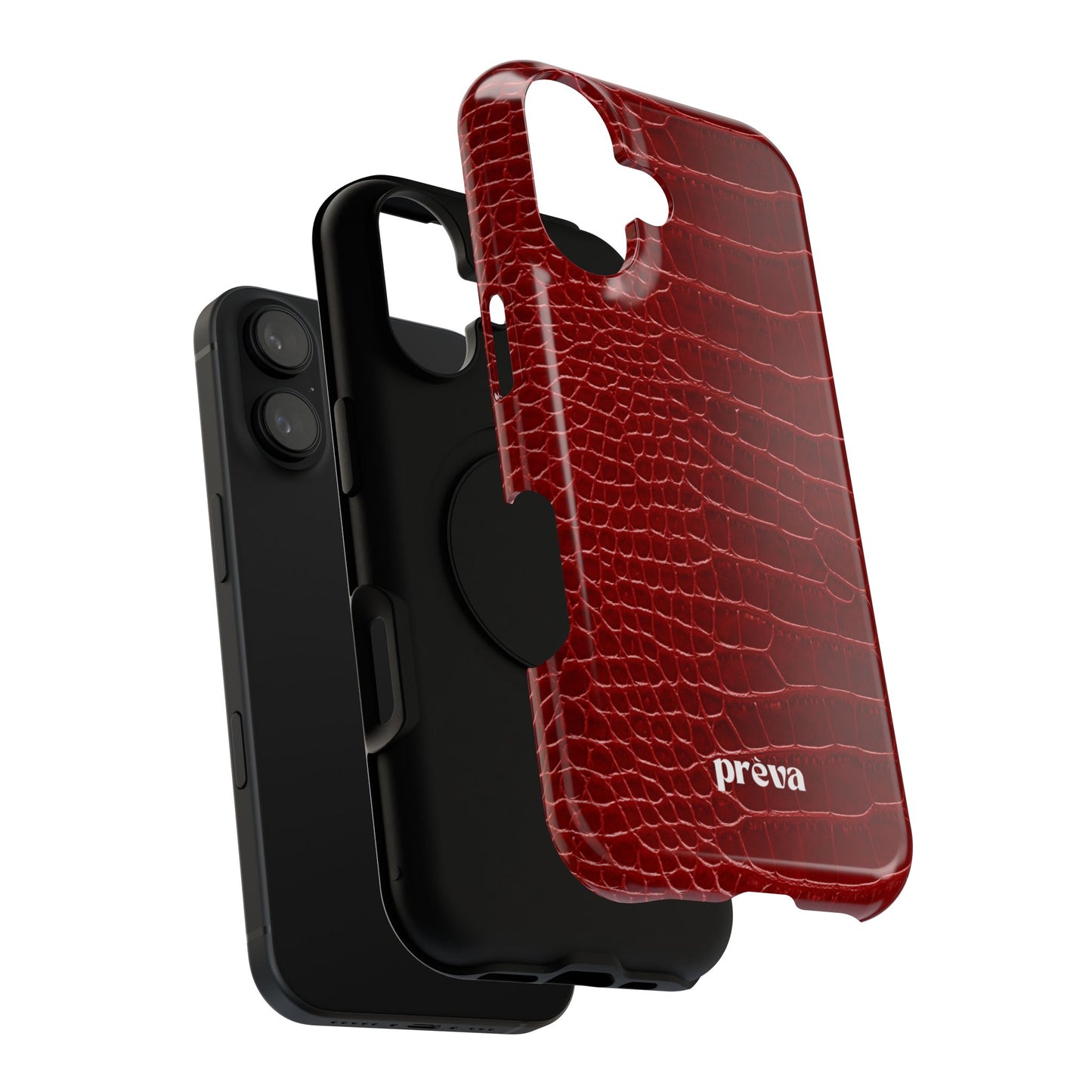 Red Croc Phone Case