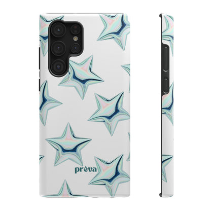 White Starburst Phone Case