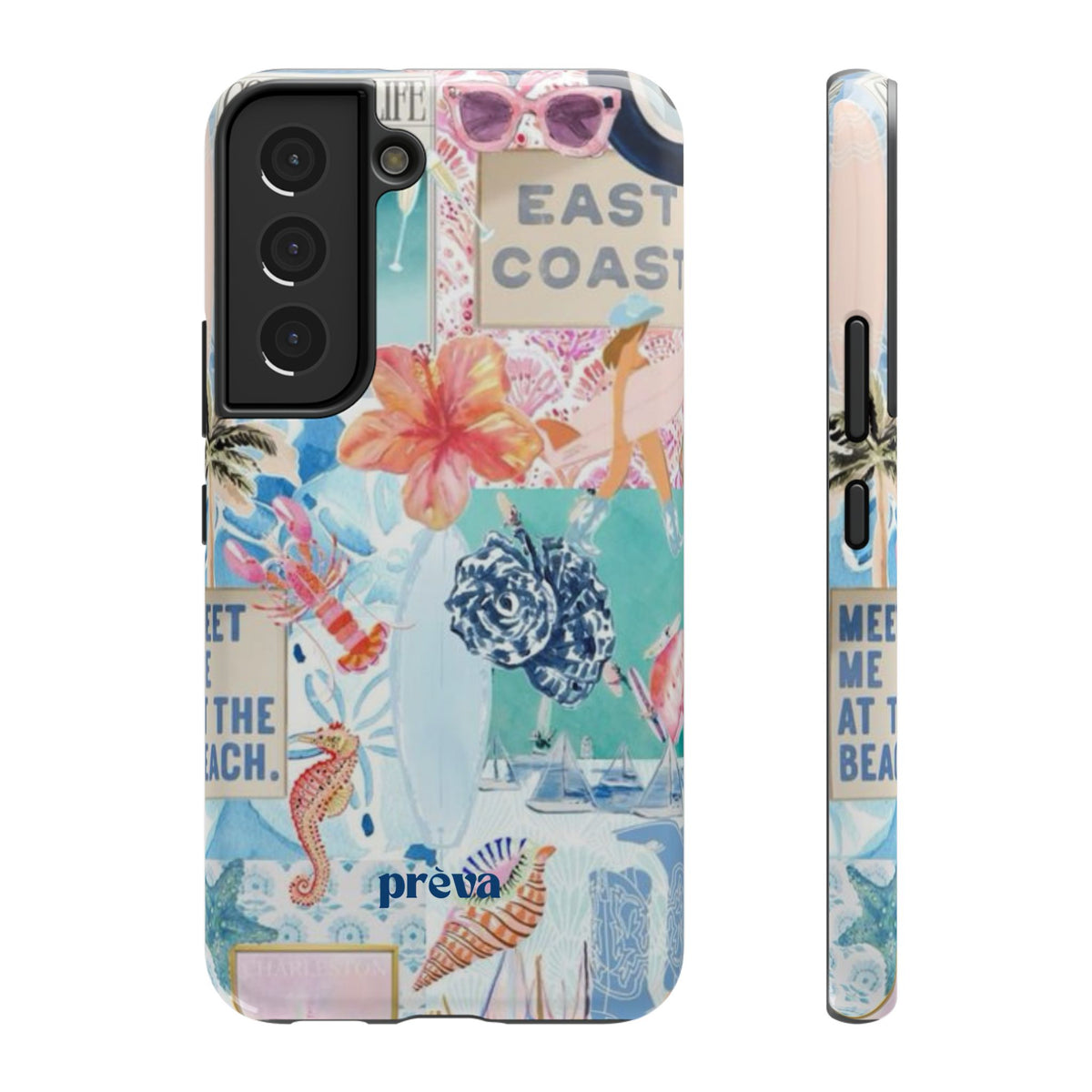 East Coast Collage Phone Case