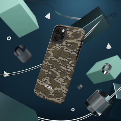 Camo Impact-Resistant Phone Case — Military Green Rugged Protection