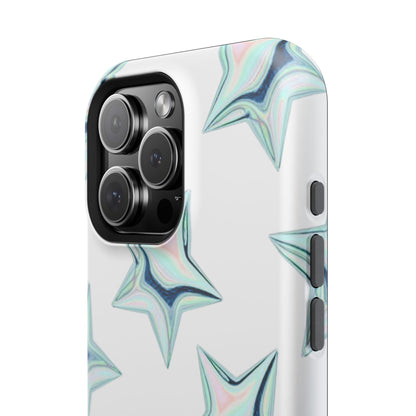 White Starburst Phone Case