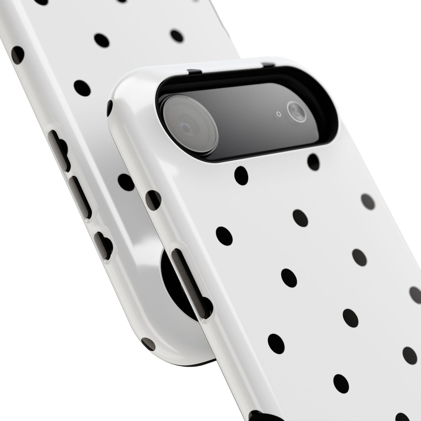 B&W polka dots Phone Case
