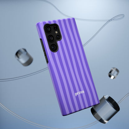 Lavender Stripes Phone Case
