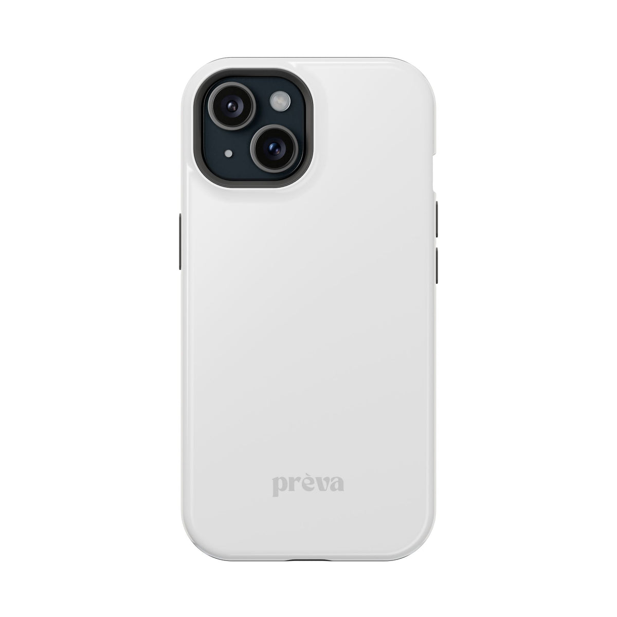 White & Grey Phone Case